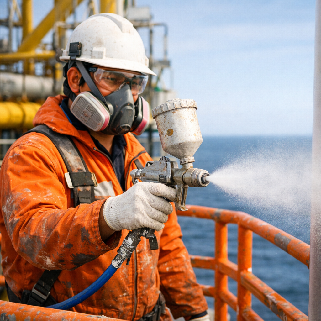 Curso de Pintura Industrial, Curso de Pintura Industrial Offshore
